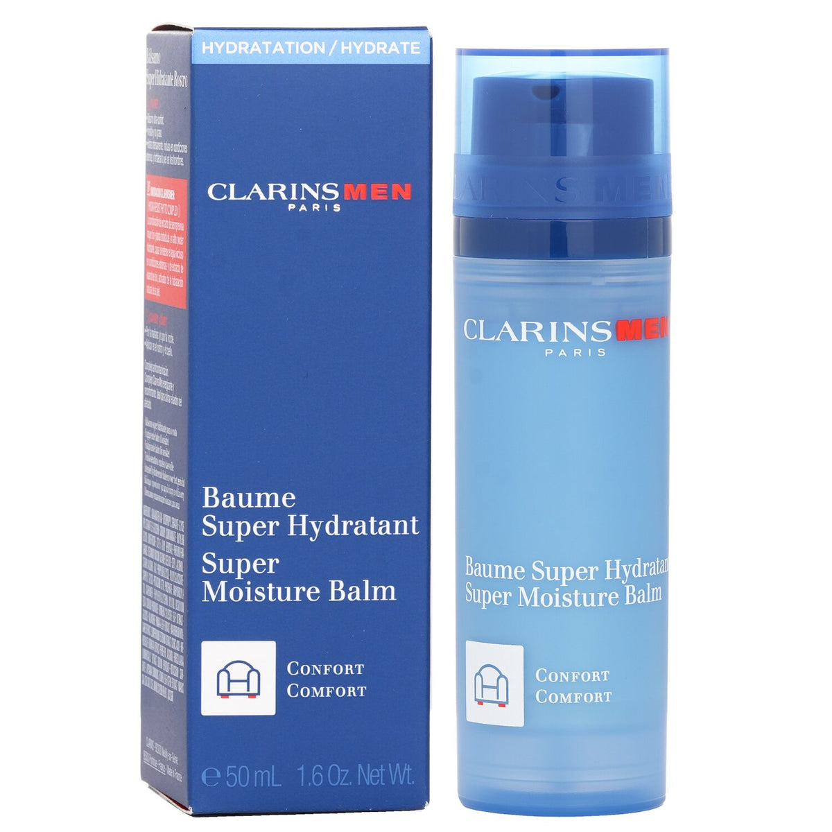 Clarins - Men Super Moisture Balm (New Packaging)  - 50ml/1.6oz