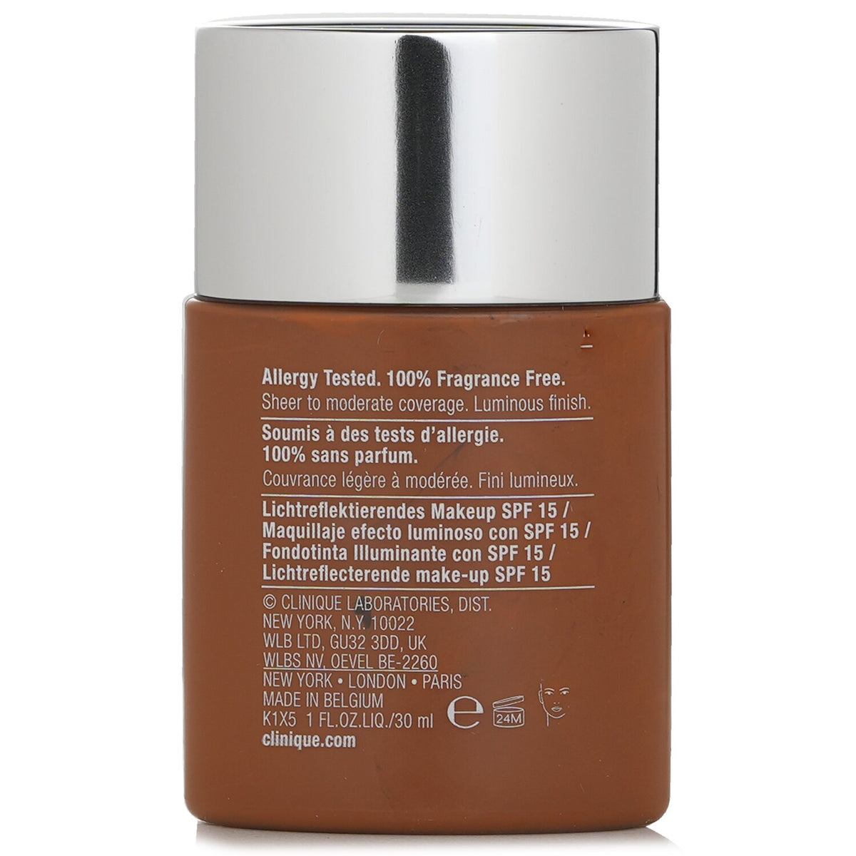 Clinique - Even Better Glow Light Reflecting Makeup SPF 15 - # WN 114 Golden  -
