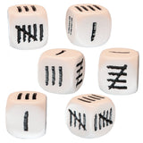 Tally Mark D6 Dice Set