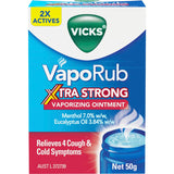 Vicks Vaporub Ointment Extra Strong 50g