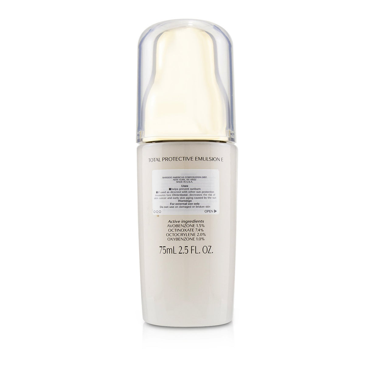 Shiseido - Future Solution LX Total Protective Emulsion SPF 20  - 75ml/2.5oz