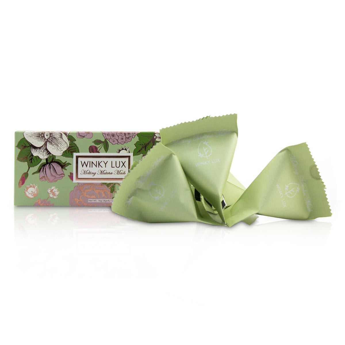 Winky Lux - Melting Matcha Mask  - 4x4g/0.14oz
