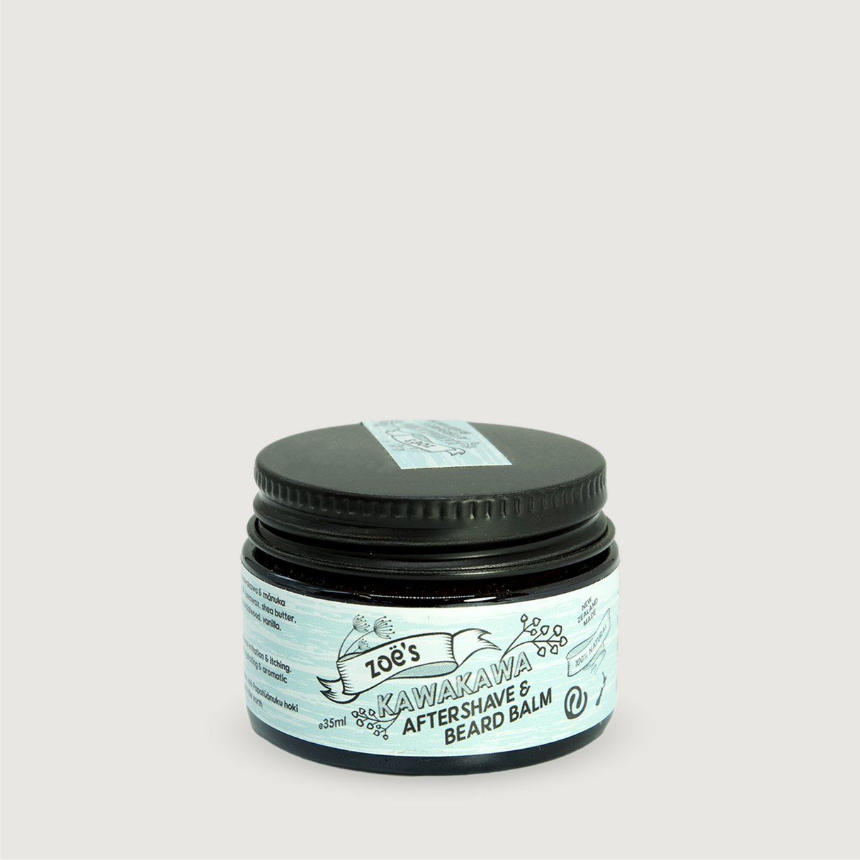 Moana Road - Zoe's Kawakawa Balms/Perfumes - After Shave Beard Balm (35ml)