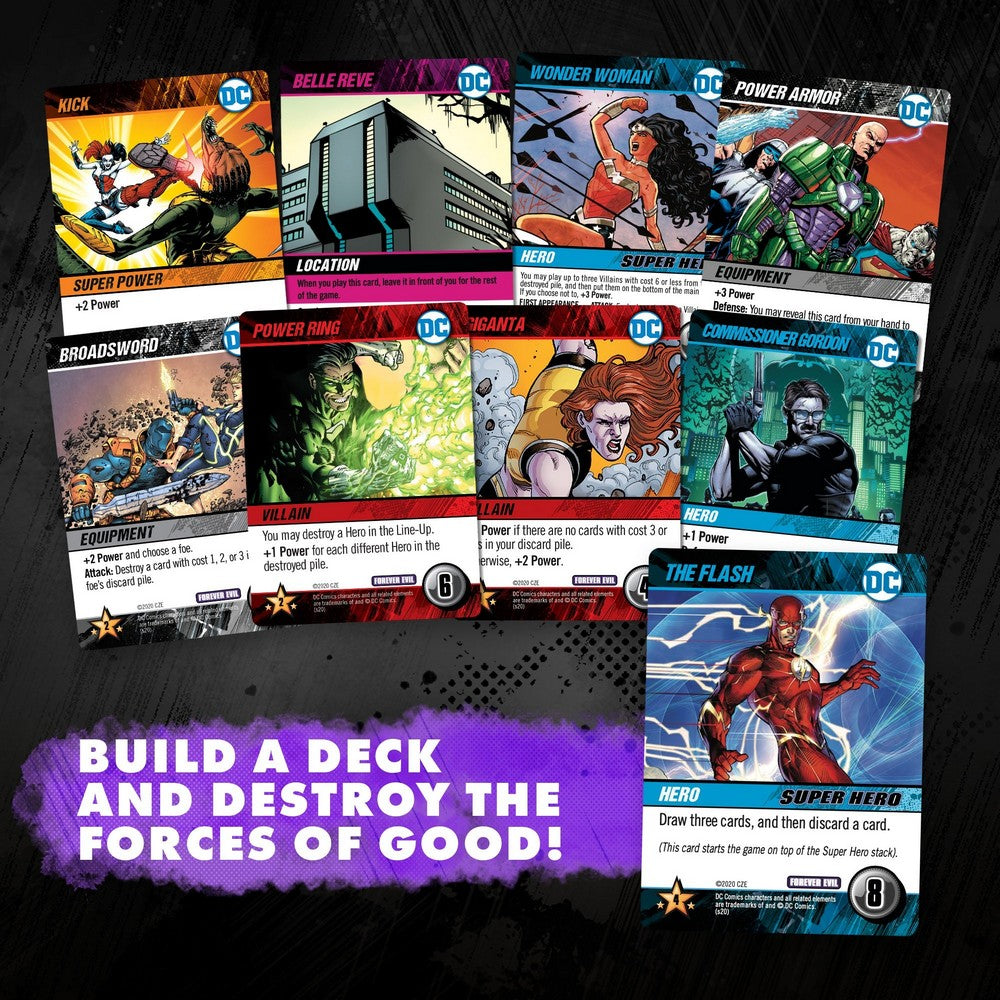 Cryptozoic: DC Comics Deck-Building Game: Forever Evil Multiverse Edition
