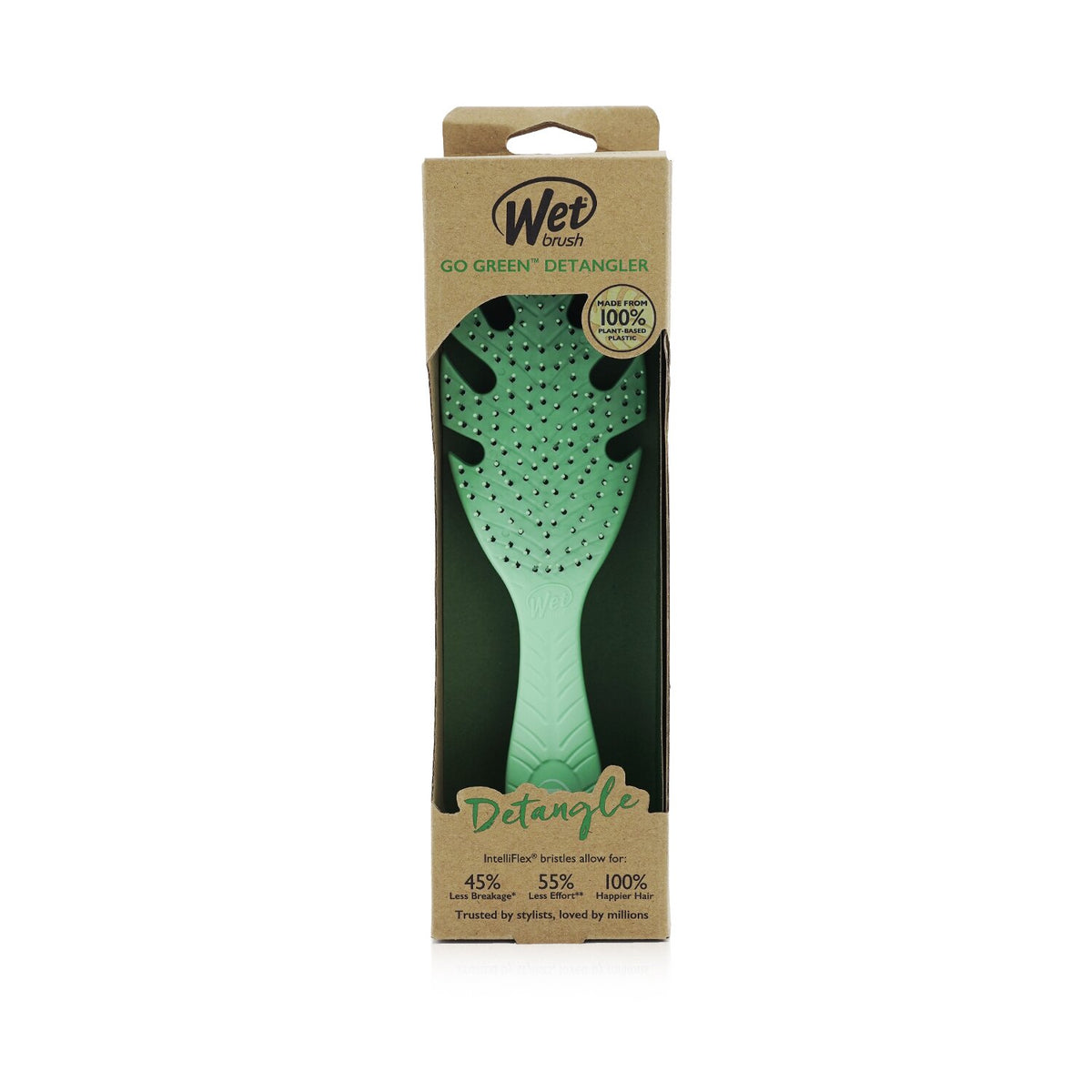 Wet Brush Go Green Detangler - # Green  1pc