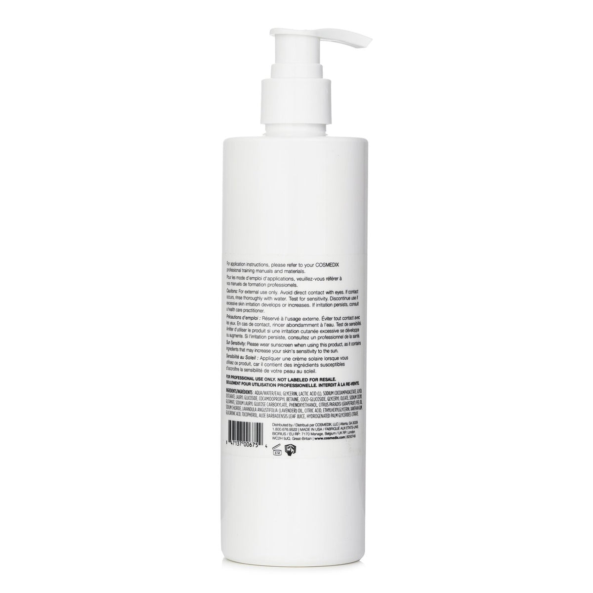 CosMedix Elite Rx Clean Exfoliating Cleanser (Salon Size)  360ml/12oz