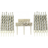 Whiz Pop Bang Plaque & Candles, Happy Birthday 13pack