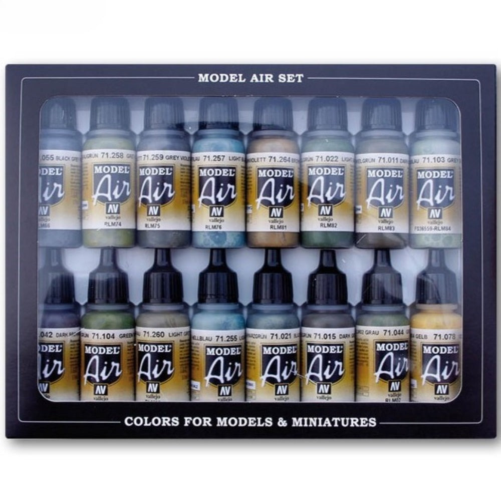 Vallejo - Model Air - Rlm Colors  16 Colour Set