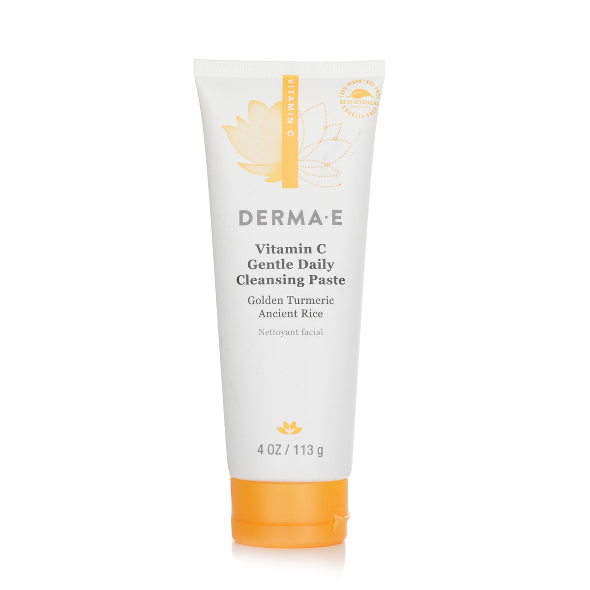 Derma E Vitamin C Gentle Daily Cleansing Paste  113g/4oz