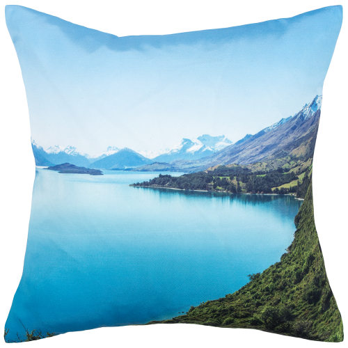 Cushion - Lake Wanaka Olive (45 x 45cm) - OLLO