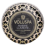 Voluspa Mini Tin Candle - Ambre Lumiere 113g/4oz