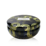 Voluspa - 3 Wick Decorative Tin Candle - Moso Bamboo  - 340g/12oz