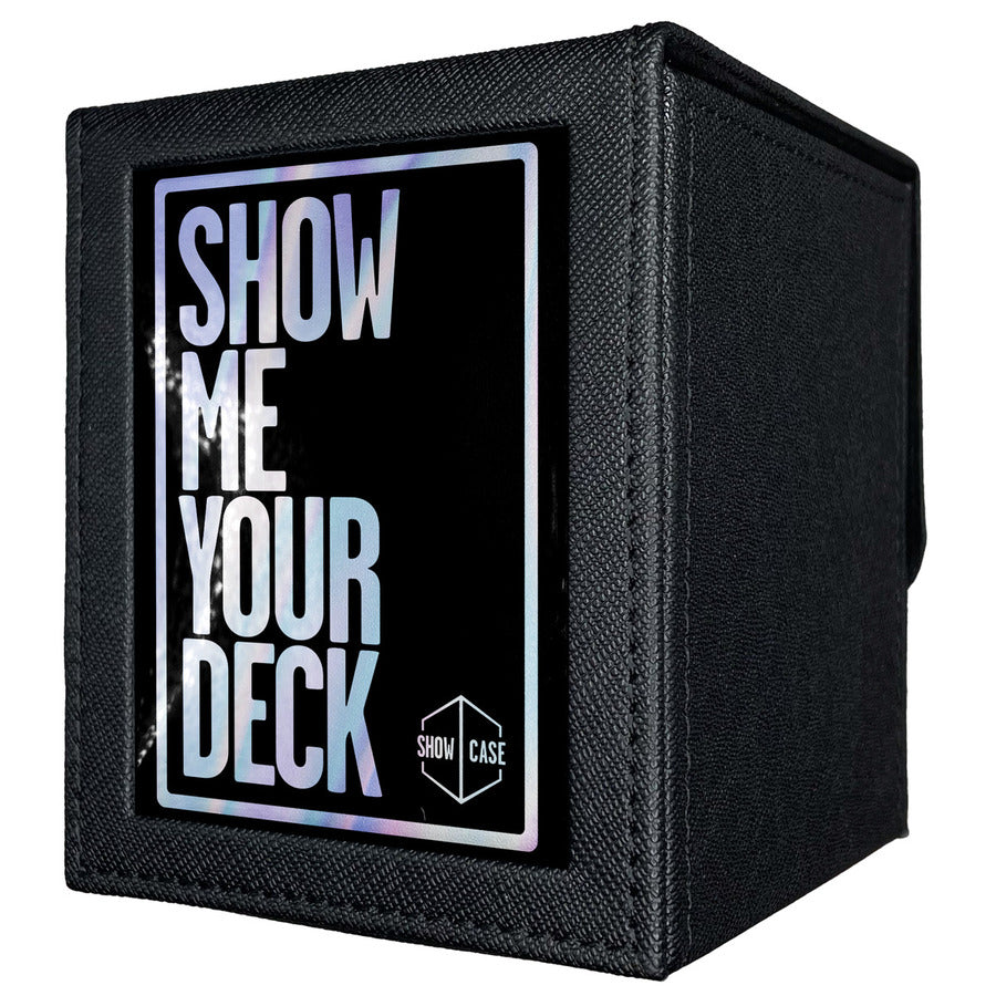 Showcase 100+ Deck Box - Black Board Game