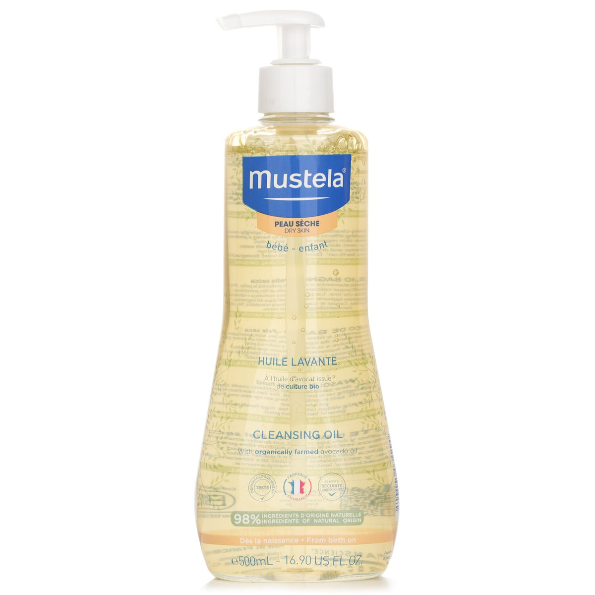 Mustela Cleansing Oil  500ml/16.9oz