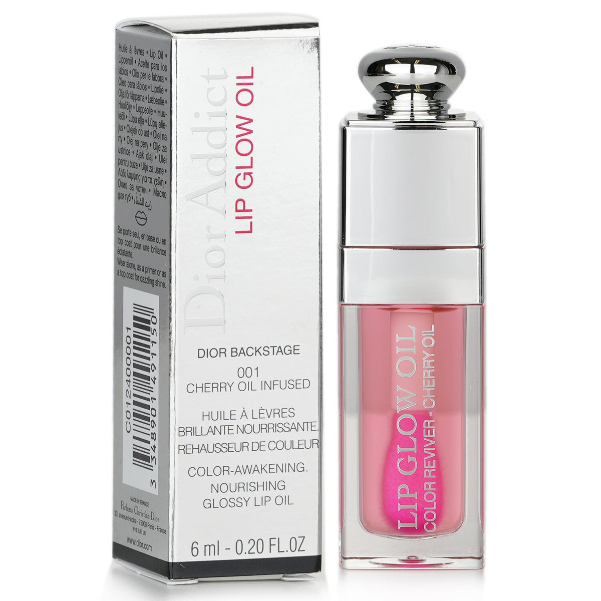 Christian Dior - Dior Addict Lip Glow Oil - # 001 Pink  - 6ml/0.2oz