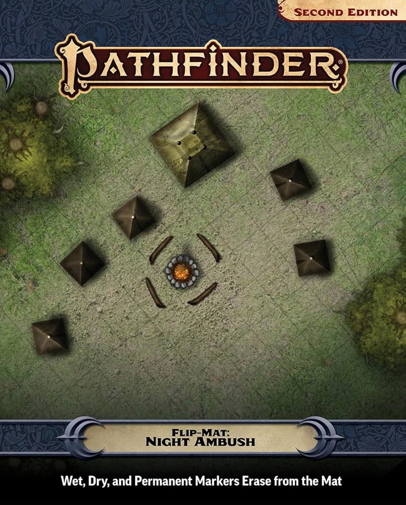 Pathfinder Accessories: Flip-Mat: Night Ambush