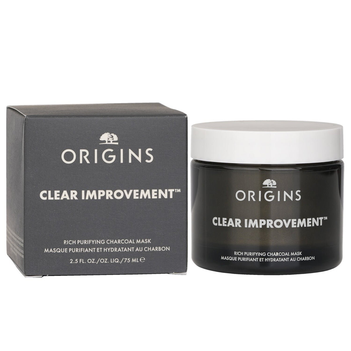 Origins - Clear Improvement Charcoal Honey Mask To Purify & Nourish  - 75ml/2.5o