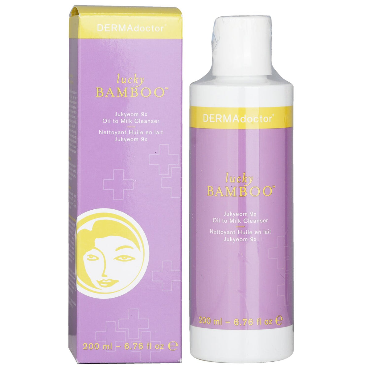 DERMAdoctor - Lucky Bamboo Jukyeom 9x Oil To Milk Cleanser  - 200ml/6.76oz