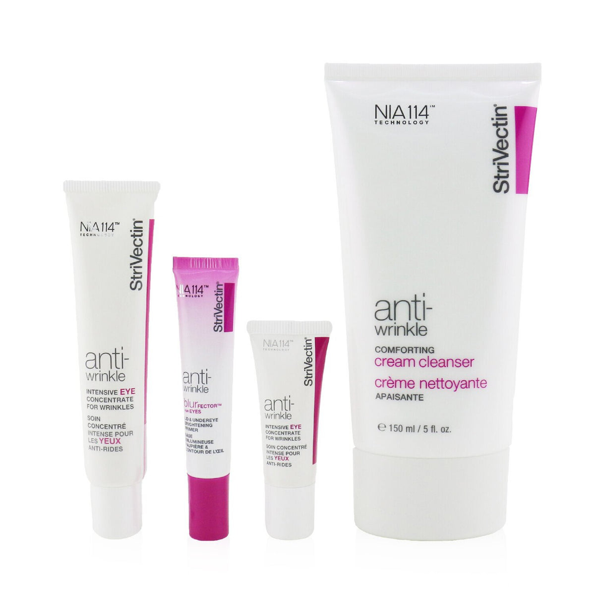 StriVectin - Skin Transforming Collection (Full Size Trio):  Cleanser 150ml + Ey