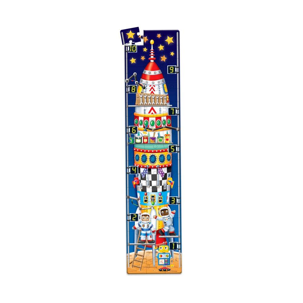 Long & Tall Puzzles - 123 Rocketship