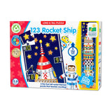 Long & Tall Puzzles - 123 Rocketship