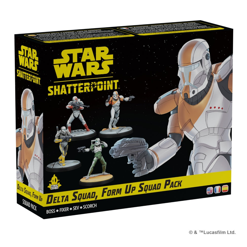 Star Wars: Shatterpoint  - Delta Squad, Form Up Squad Pack