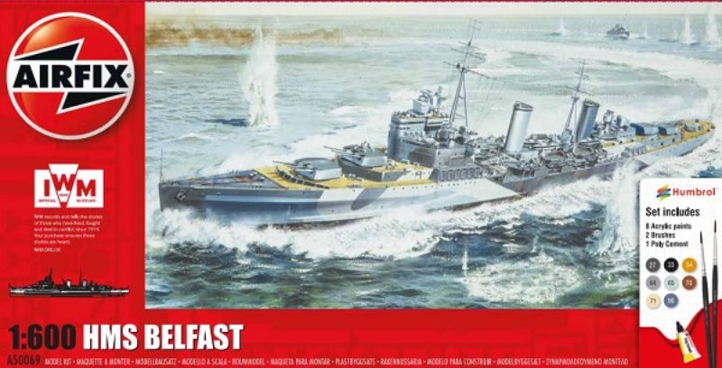 Airfix - 1/600 HMS Belfast Gift Set