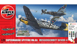 Airfix Model Kit - Supermarine Spitfire Mk.Vc vs Bf109F-4 Dogfight Doubles A50194 1:72