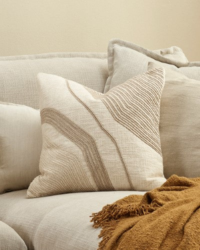 Cushion - Chelsea Ivory (50 x 50cm) - OLLO