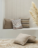Cushion - Liana Oat (50 x 50cm) - OLLO