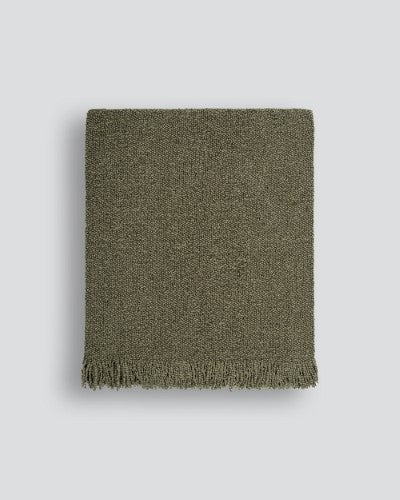 Throw - Lily Olive (130 x 150cm) - OLLO