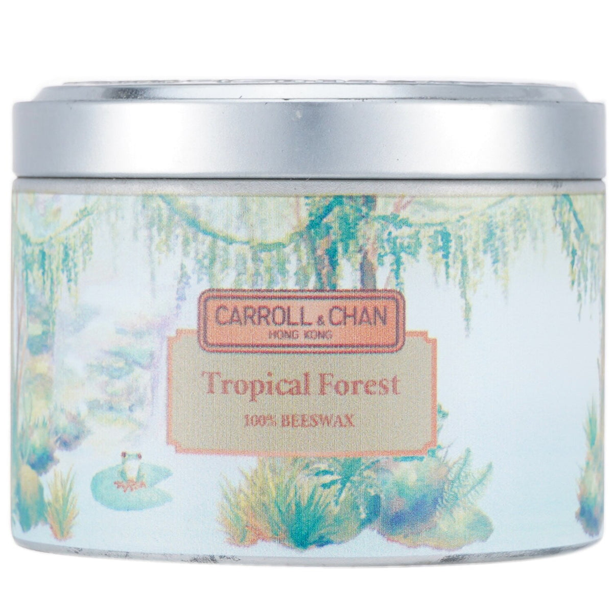Carroll & Chan - 100% Beeswax Tin Candle - Tropical Forest  - (8x6) cm
