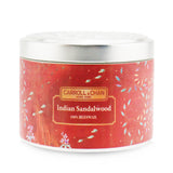 Carroll & Chan - 100% Beeswax Tin Candle - Indian Sandalwood  - (8x6) cm