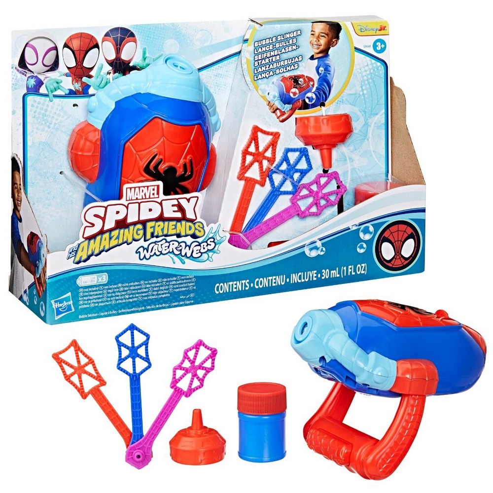 Spidey and His Amazing Friends Spidey Bubble Slinger