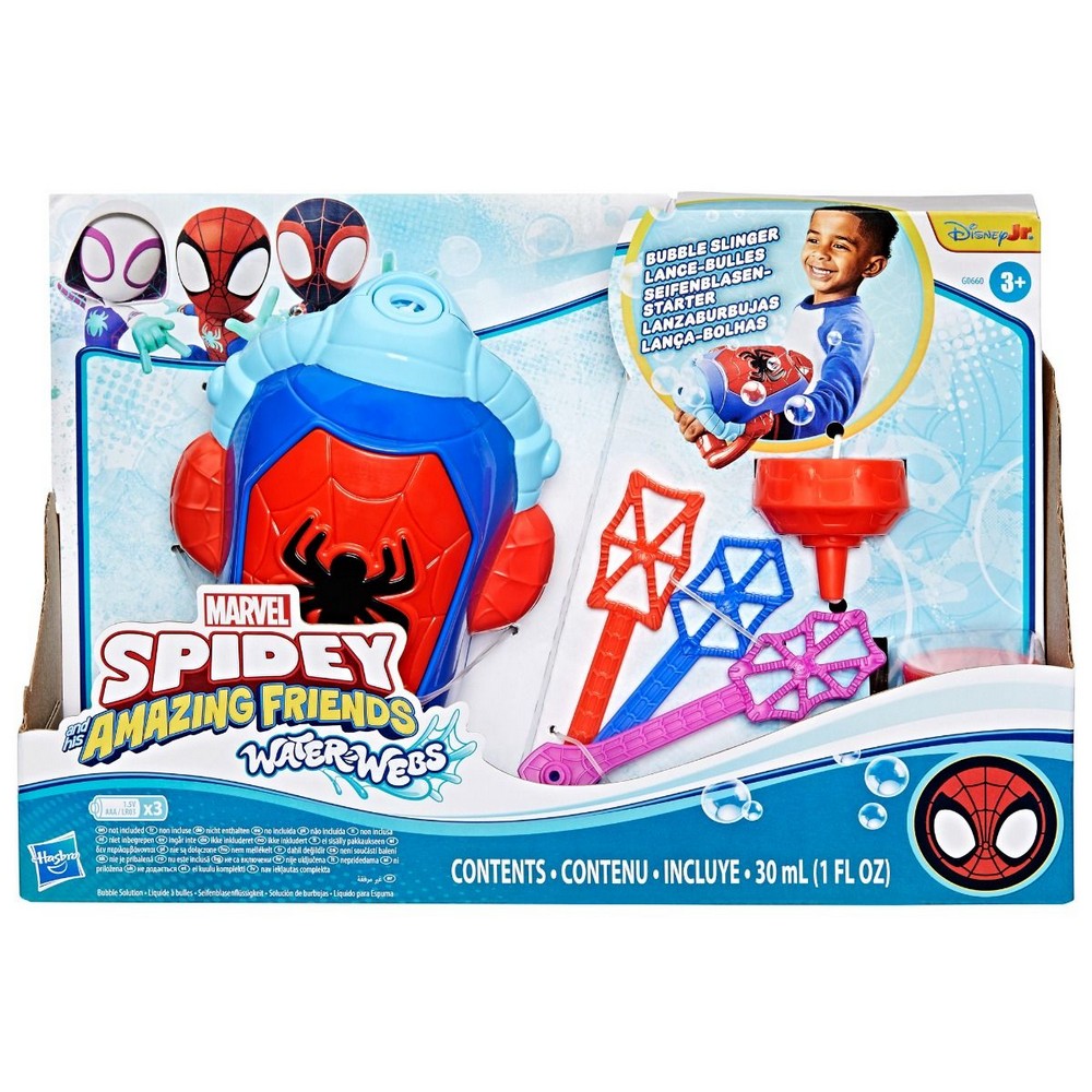 Spidey and His Amazing Friends Spidey Bubble Slinger