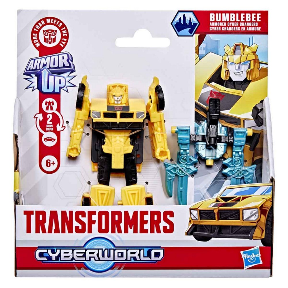 Transformers Cyberworld Armored Cyber Changers Assortment (8) Action Figure