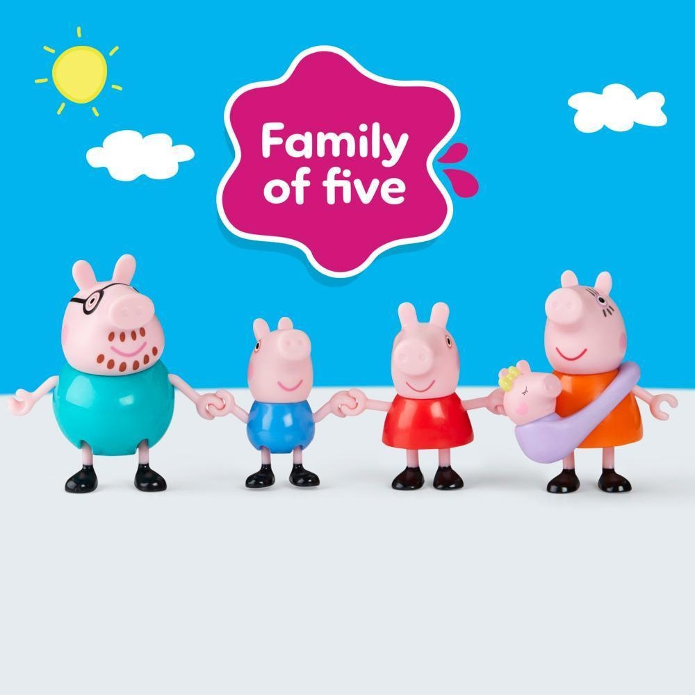 Peppa Peppas Family Pack Playset