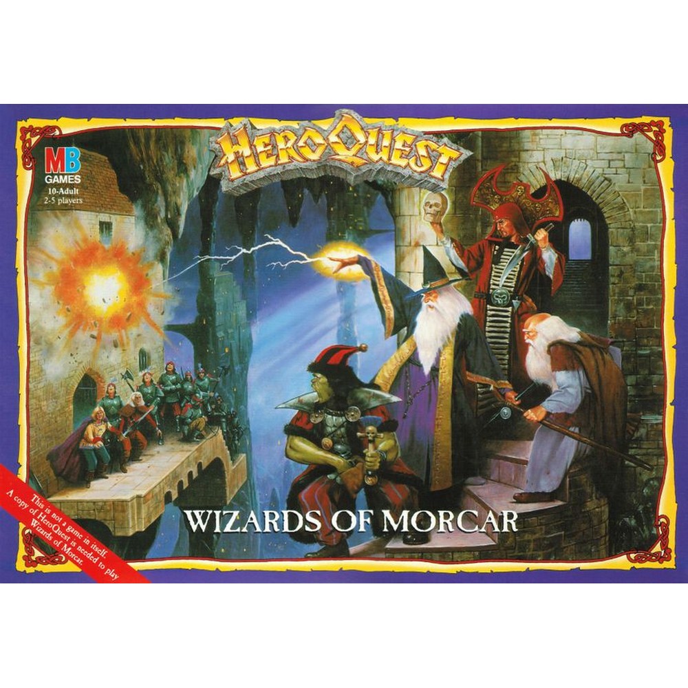 Heroquest Wizards Of Morcar - Board Game