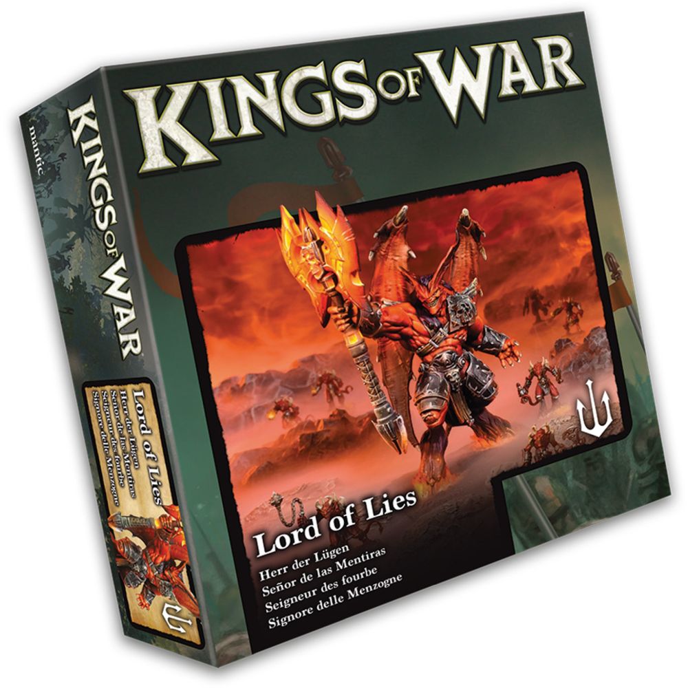 Kings of War - Forces of the Abyss - Lord of Lies - Miniature Figure