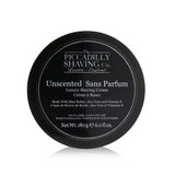 The Piccadilly Shaving Co. - Unscented Luxury Shaving Cream  - 180g/6oz