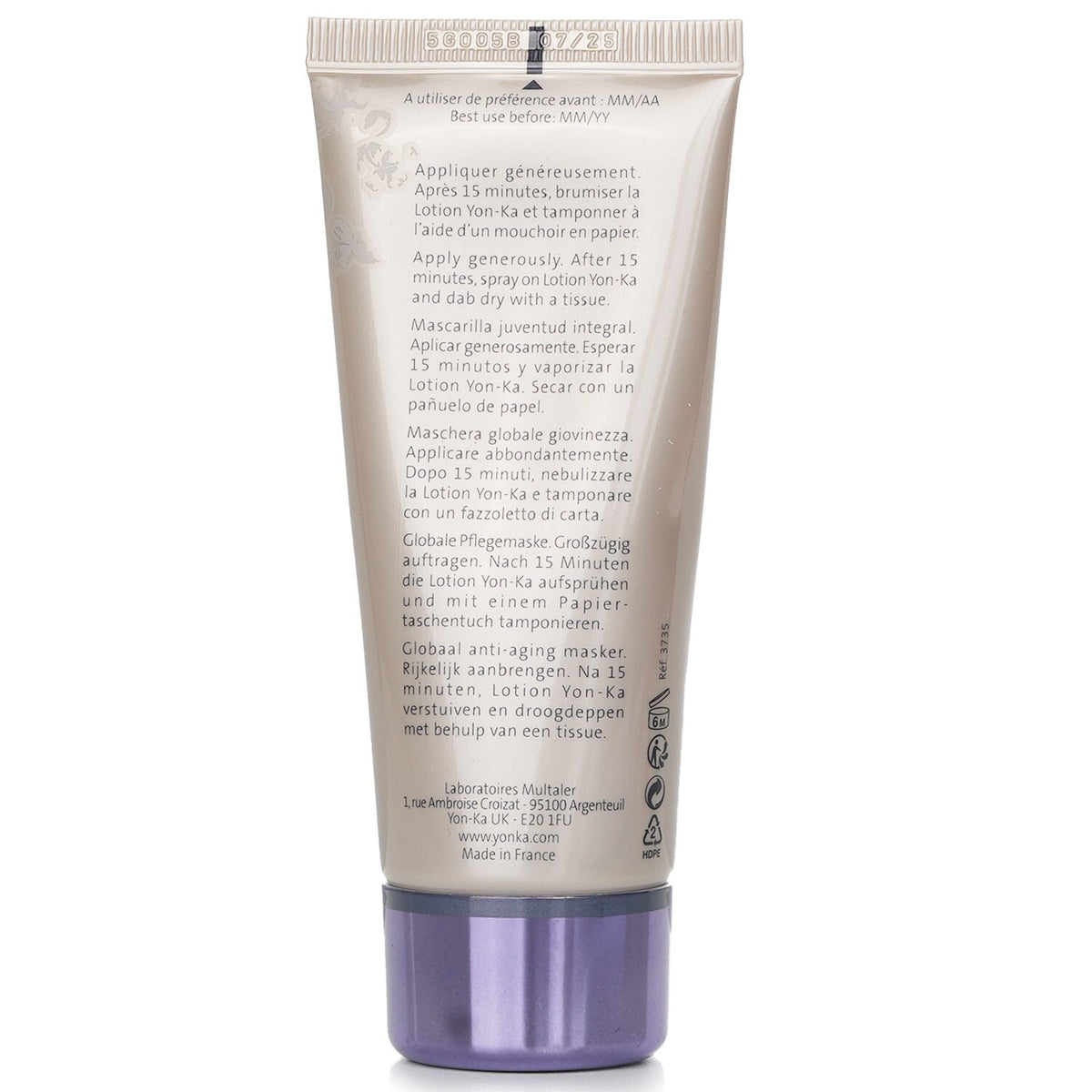 Yonka - Age Exception Excellence Code Global Youth Mask With Nutgrass - Instant