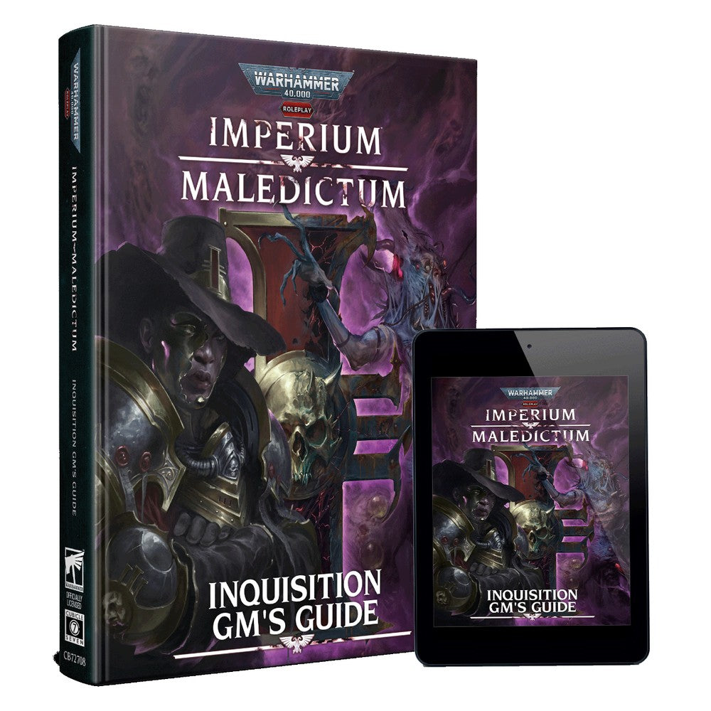Warhammer 40K RPG Imperium Maledictum Inquisition GMs Guide