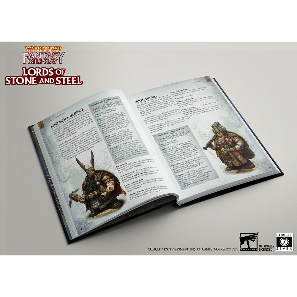 Warhammer Fantasy Roleplay Lords of Stone and Steel