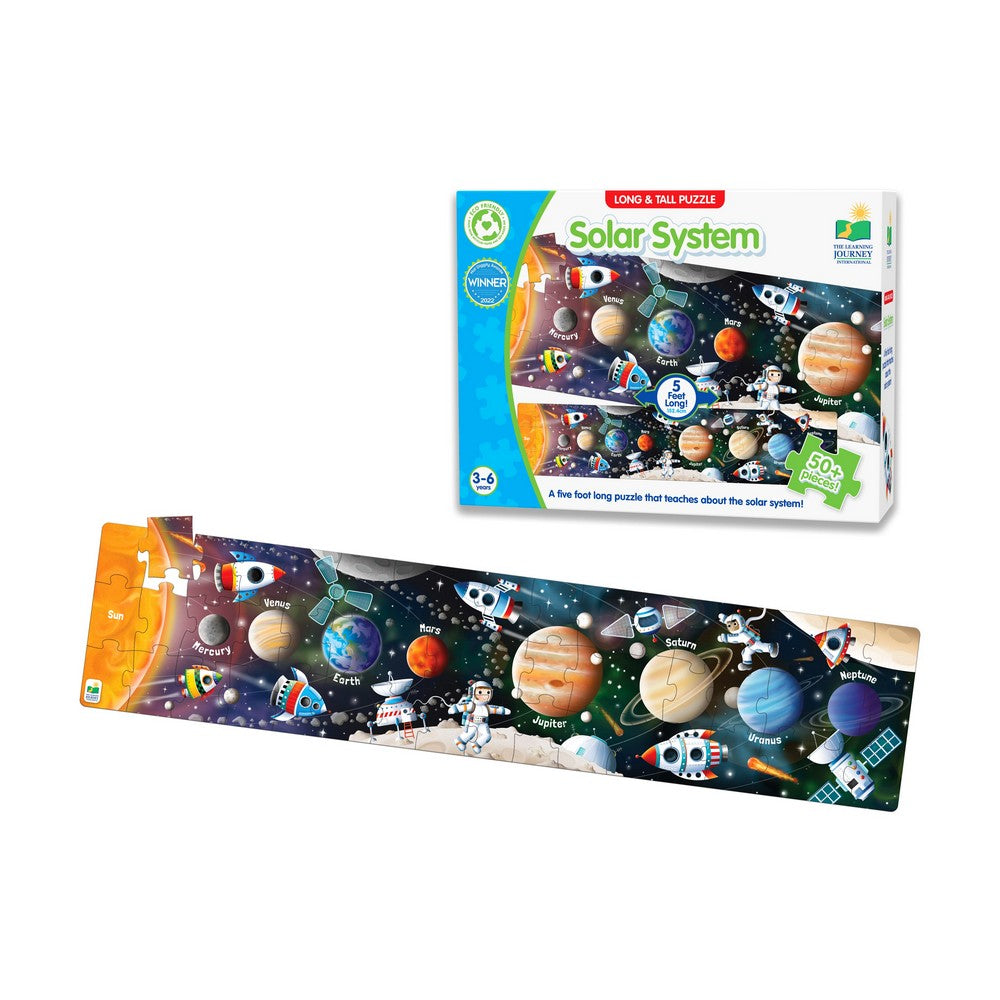 Learning Journey: Long & Tall Puzzles -Solar System