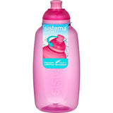 Sistema Hydrate Drink Bottle Twist N Sip 380ml Assorted