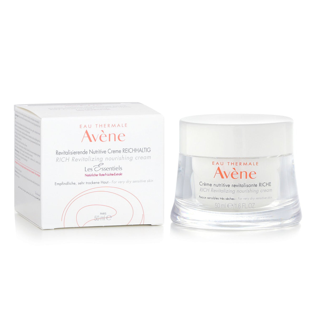 Avene - Revitalizing Nourishing Rich Cream - For Very Dry Sensitive Skin  - 50ml