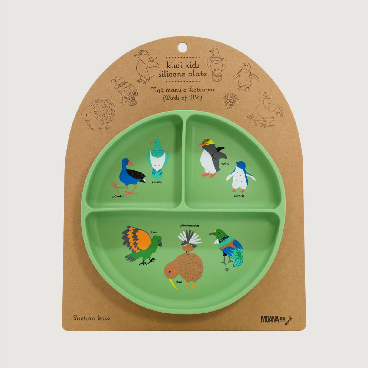 Moana Road - Silicone Plate - NZ Birds - 2 units
