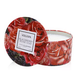 Voluspa - 2 Wick Tin Candle - Blackberry Rose Oud  - 170g/6oz