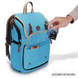 Enhance Designer Edition - Full Size Trading Card Storage Box Backpack - Blue