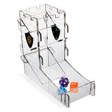 ENHANCE Dice Tower Dice Tray - Clear - Gaming Accessory